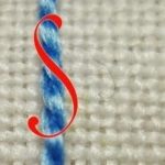 s-образное плетение нити